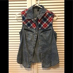 Forever 21 Denim Sleeveless